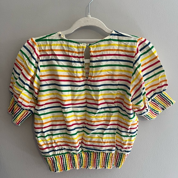 NWT Compania Fantastica Maldives print top size medium - Picture 7 of 11